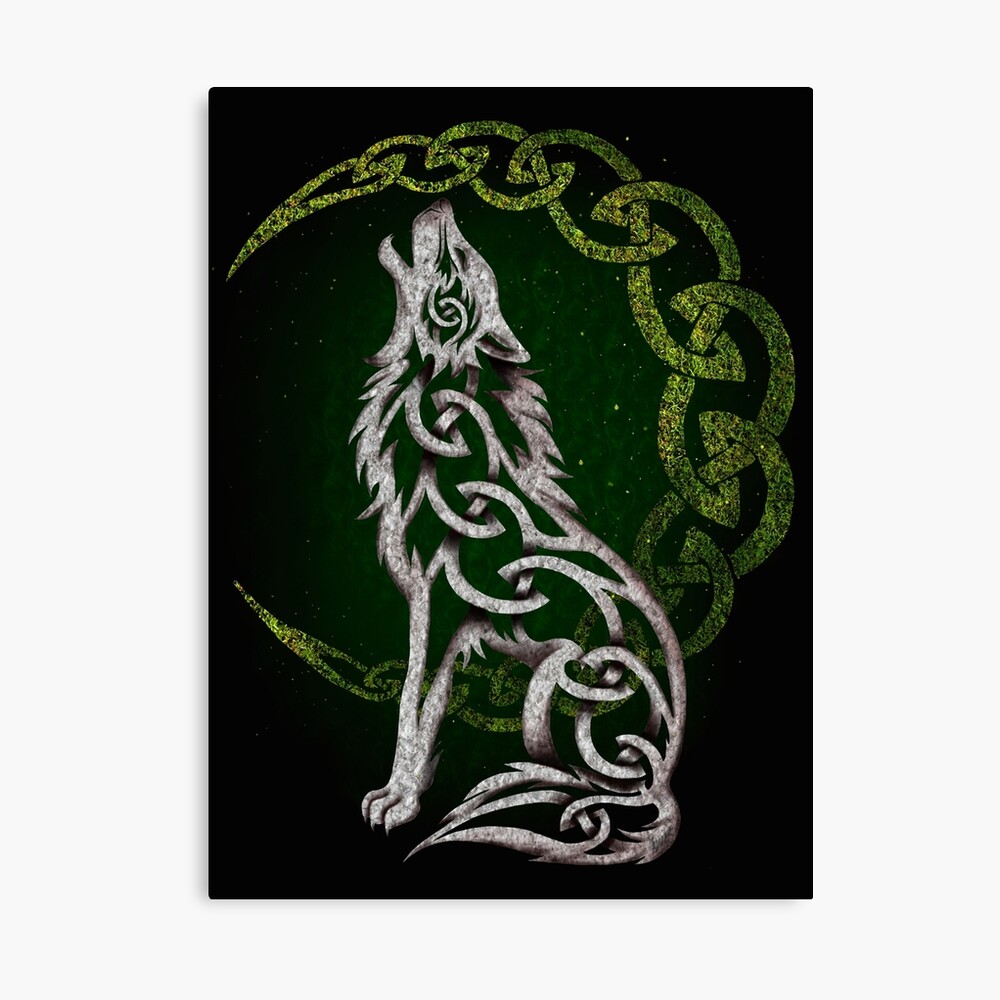 Wolf Sword Bookmark – String Theory Fabric Art
