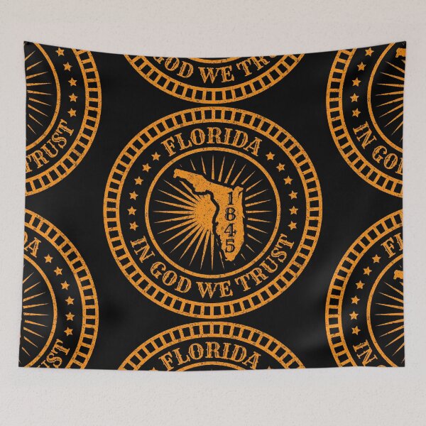 Item preview, Florida State Flag - FL Map - the Sunshine State designed and sold by Ranggasme.