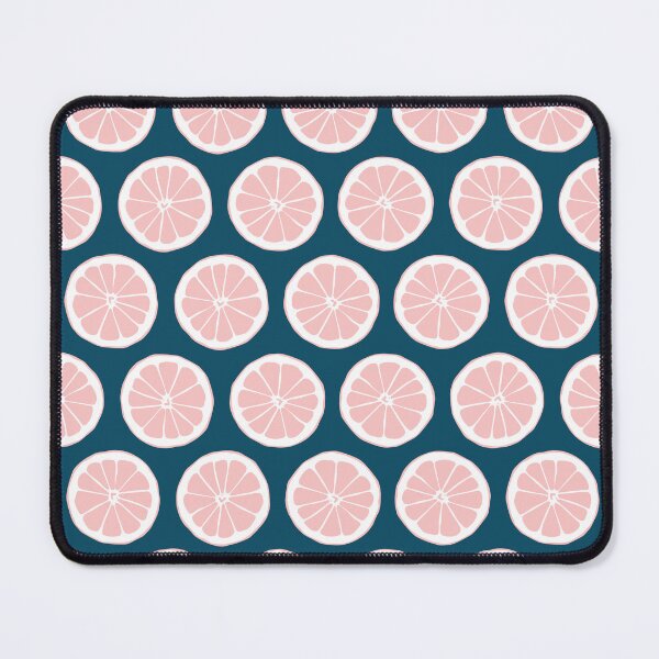 Item preview, Pink Grapefruit on Navy designed and sold by Rainbows Galore.