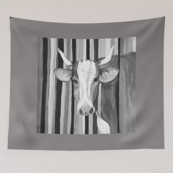 Item preview, Swiss cow black/white designed and sold by susannvoelske.