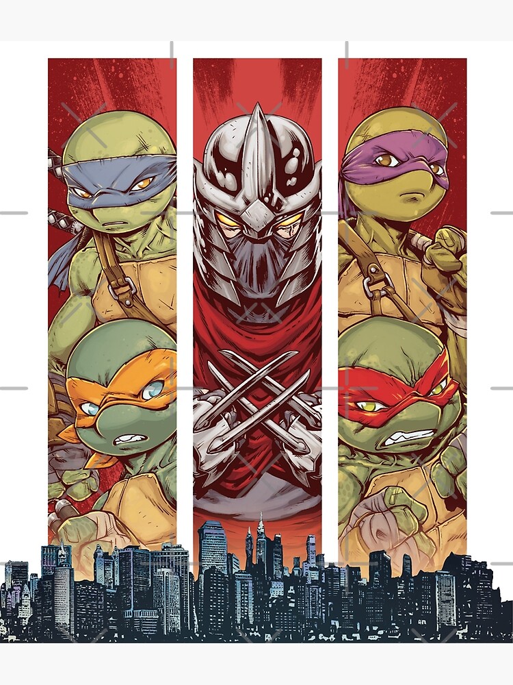 Teenage Mutant Ninja Turtles Donatello Michelangelo Raphael