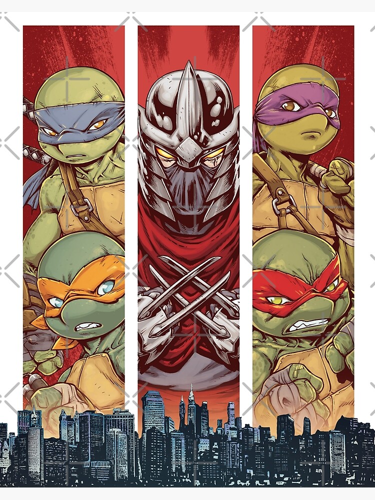 Teenage Mutant Ninja Turtles Donatello Michaelangelo Leonardo and