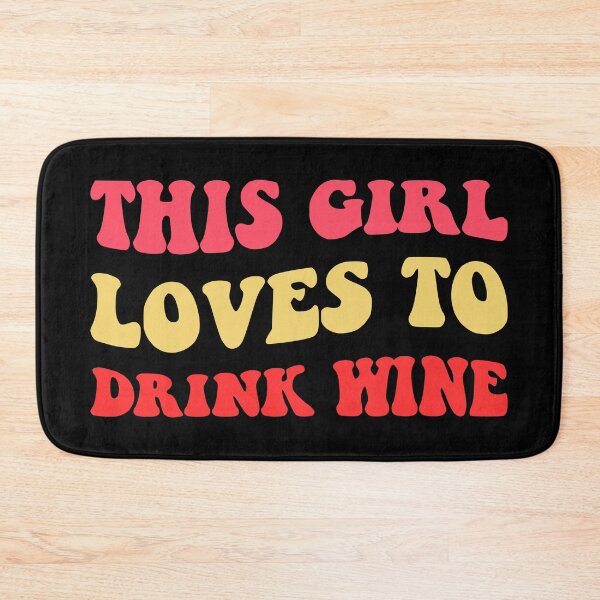 Item preview, This Girl Loves Wine I designed and sold by Lemon Pepper.