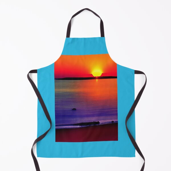 Item preview, RED HUED EVOCATIVE OCEAN SUNRISE designed and sold by sailorsam1805.