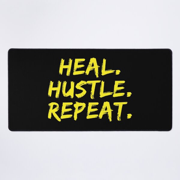 Item preview, Heal Hustle Repeat Yellow designed and sold by livetogether.