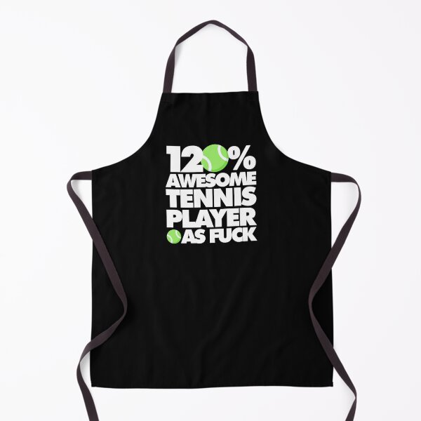 Item preview, 120% Awesome Tennis Player AF Funny designed and sold by elhefe.