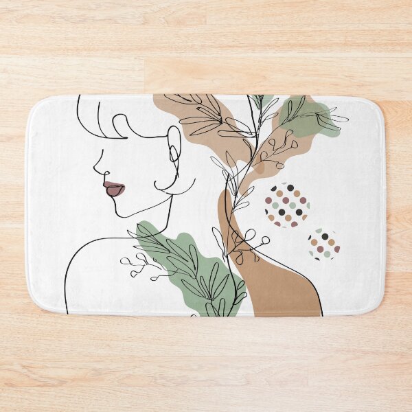 Item preview, Plant Women Line Art designed and sold by RUMI-ART-PLANET.