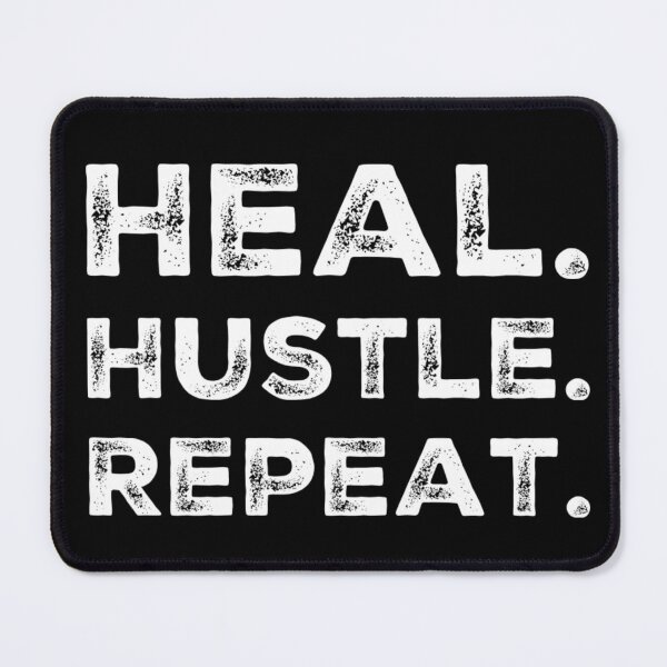 Item preview, Heal Hustle Repeat designed and sold by livetogether.