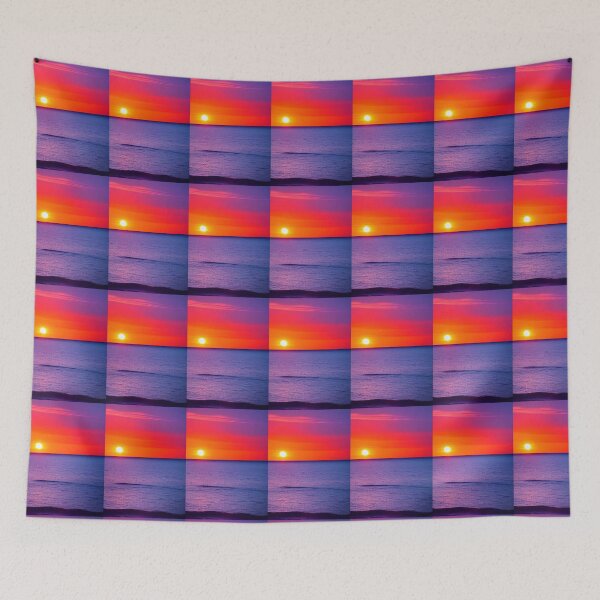 Item preview, WONDERFUL SUNSET COLORS OCEAN PURPLE designed and sold by sailorsam1805.