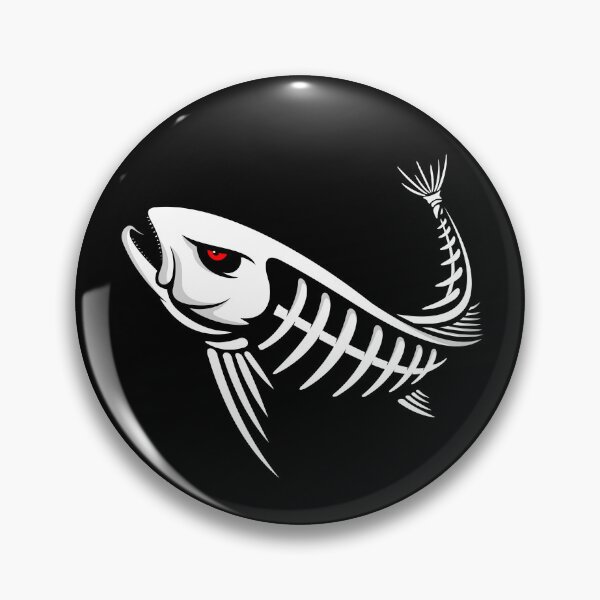 Item preview, steelfish skull fish  designed and sold by STEELFISH6.