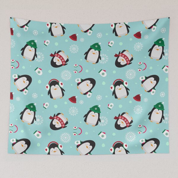 Artikelvorschau, Cute Penguins entworfen und verkauft von Rainbows Galore.
