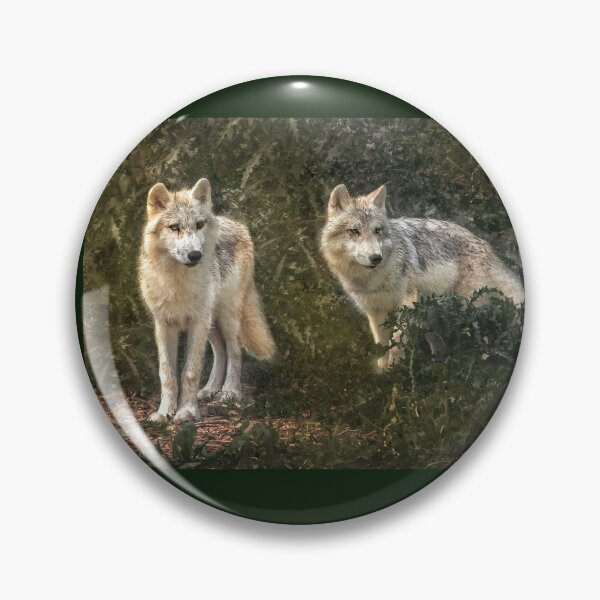 Item preview, Sibling Wolf Pups  designed and sold by Annariaart.