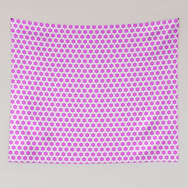 Aperçu de l'œuvre Triple étoiles Fuchsia créée et vendue par Bright76.