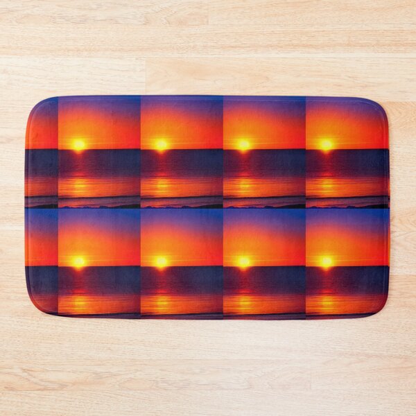 Item preview, WONDERFUL RED SUNSET OVER THE OCEAN designed and sold by sailorsam1805.