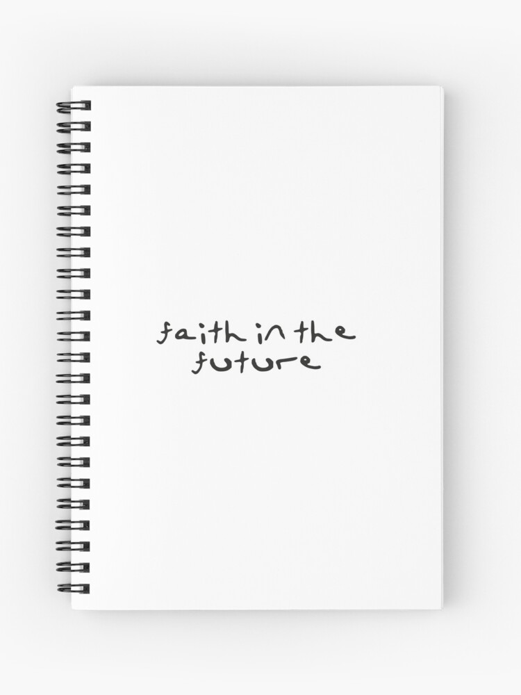 Louis Tomlinson Notebook - Louis Tomlinson Merch Faith In The Future Spiral  Notebook