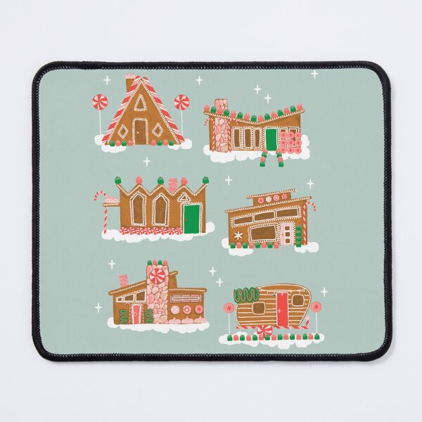 Item preview, Mid Century Modern Gingerbread Houses designed and sold by jenbucheli.