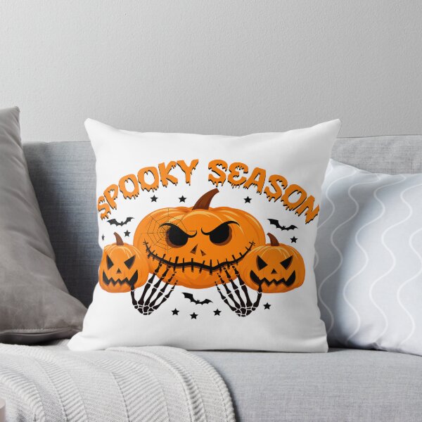 Aperçu de l'œuvre Saison fantasmagorique d'Halloween avec des têtes de citrouille amusantes créée et vendue par fejoa.