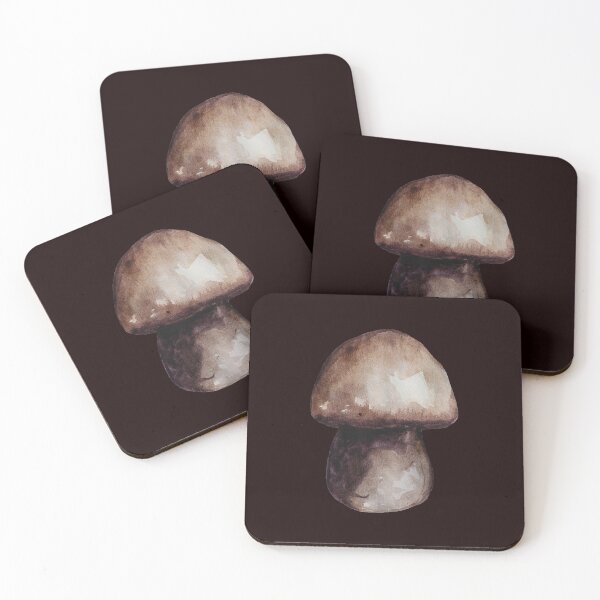 Item preview, Woodland Brown Mushroom designed and sold by Alecsandra.