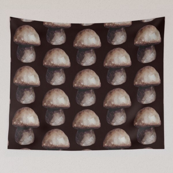 Item preview, Woodland Brown Mushroom designed and sold by Alecsandra.