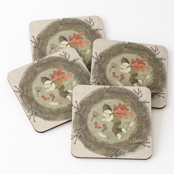 Item preview, Autumn Flower Fairy Garden Art designed and sold by Katy Bloss.
