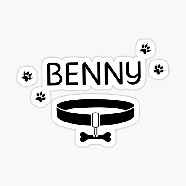 Benny Rodriguez  Sticker for Sale by Ellie Lewis