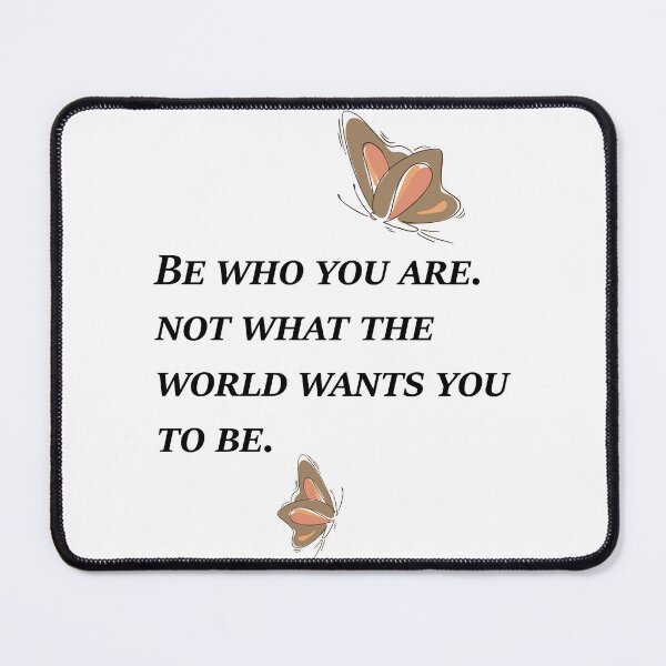 Item preview, Be Who You Are Not What The World Wants You To Be designed and sold by RUMI-ART-PLANET.