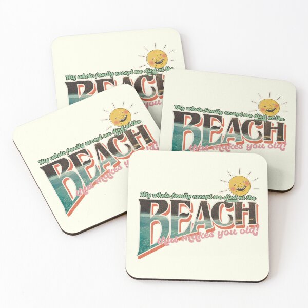 Item preview, The Beach That Makes You Old designed and sold by itsaduckblur.