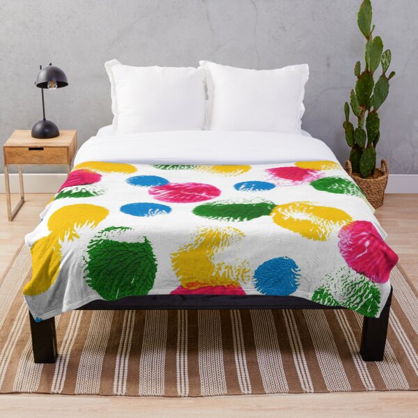 Item preview, Colorful Spots and Dots on white designed and sold by studioanalog.