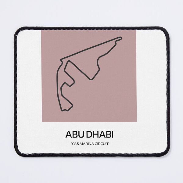 Item preview, Abu Dhabi circuit designed and sold by Sportsarthub.