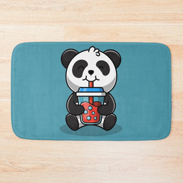 Item preview, Soot Sprite Boba Tea Panda designed and sold by dragonnwages.