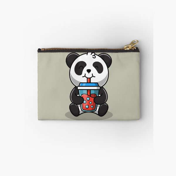 Item preview, Soot Sprite Boba Tea Panda designed and sold by dragonnwages.