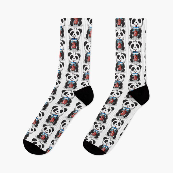 Item preview, Soot Sprite Boba Tea Panda designed and sold by dragonnwages.