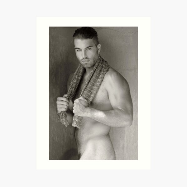 Hunk of the Month Art Print