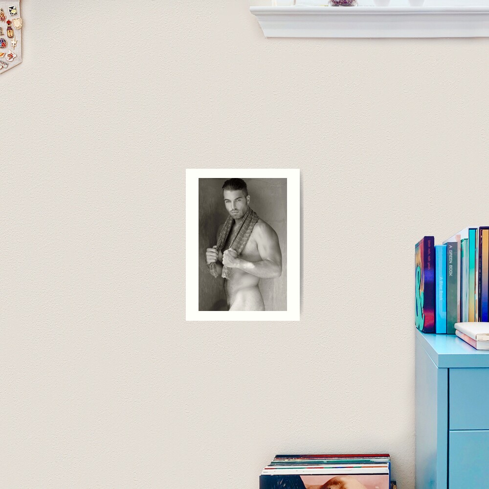 Hunk of the Month Art Print