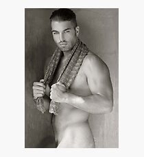 Hunk of the Month Photographic Print