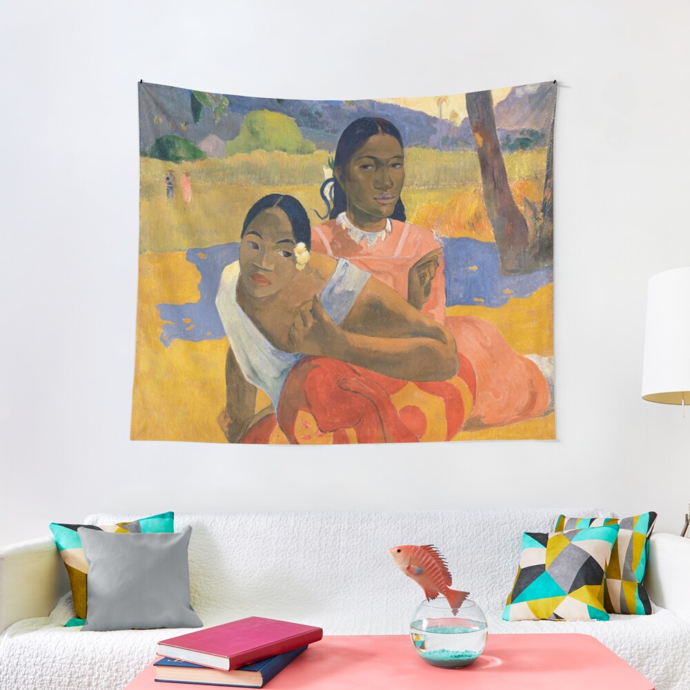 Affordable Art $300,000,000 When Will You Marry by Paul Gauguin Tapestry