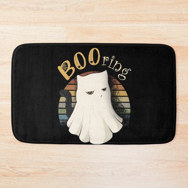 Item preview, Funny Spooky Cat Ghost "BOOring"  designed and sold by TuuliTuule.