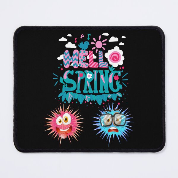 Item preview, hello spring quote-soot sprite-colorful soot spirit - cute kawaii soot spirite-funy quotes designed and sold by dragonnwages.