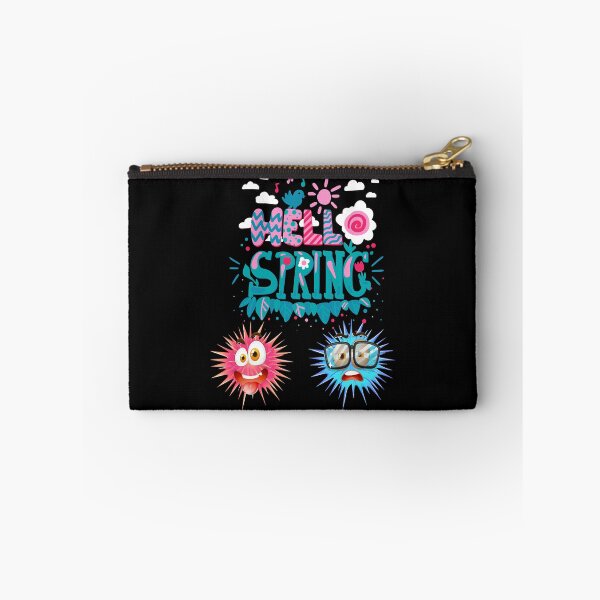 Item preview, hello spring quote-soot sprite-colorful soot spirit - cute kawaii soot spirite-funy quotes designed and sold by dragonnwages.
