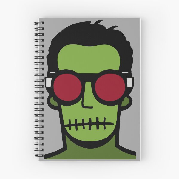 Item preview, zombi con gafas rojas designed and sold by Basst64.