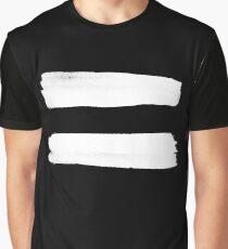 Equality Paint White Graphic T-Shirt