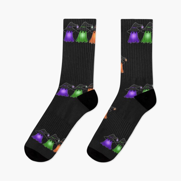 Item preview, Three ghost witch Halloween  designed and sold by Natsukittyart.