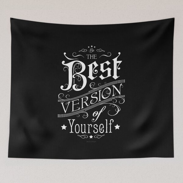 Item preview, Be the best version of yourself - quote designed and sold by SwanStarDesigns.