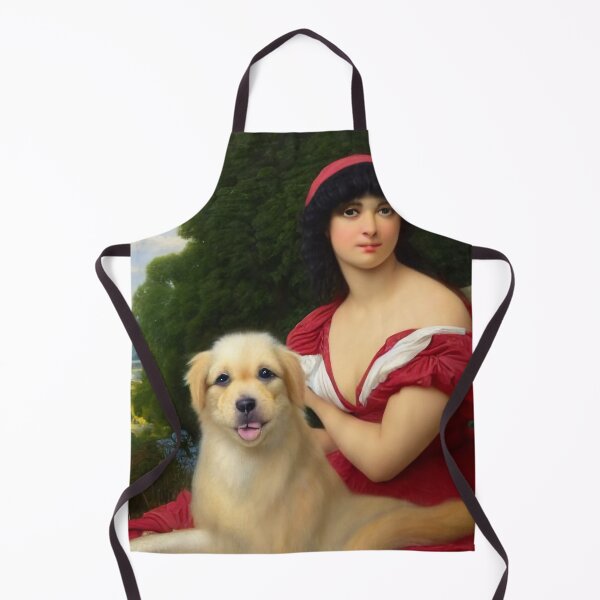 Item preview, lady with dog designed and sold by Girih.