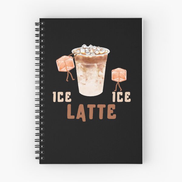 Item preview, Ice ice latte, funny ice coffee design designed and sold by reka88.