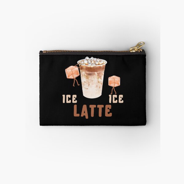 Item preview, Ice ice latte, funny ice coffee design designed and sold by reka88.