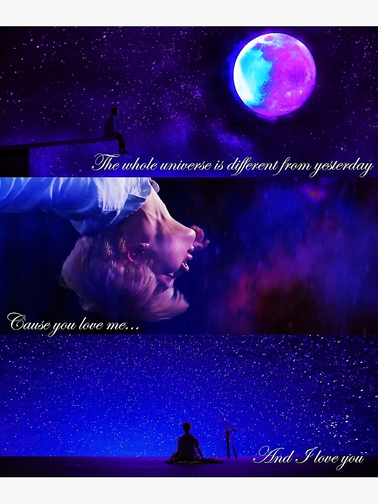 "Jimin BTS Serendipity Lyrics" Canvas Print by Kissa-Aura | Redbubble