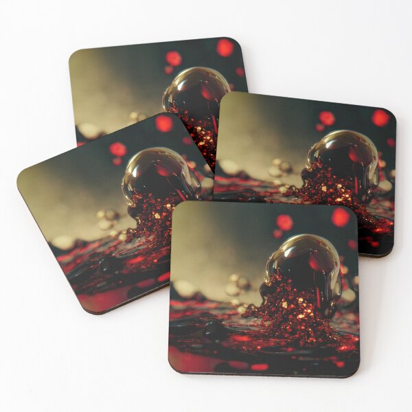 Item preview, Background Liquid Space Universe Galactic Fantasy Shapes Oil designed and sold by HRMNY25.