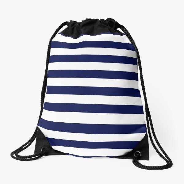 navy blue drawstring bags