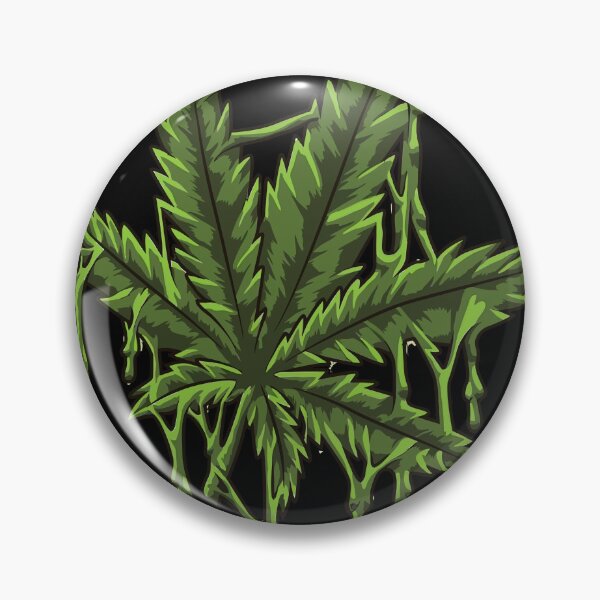Item preview, Drip Marijuana Leaf Sticky designed and sold by DabGraphic.